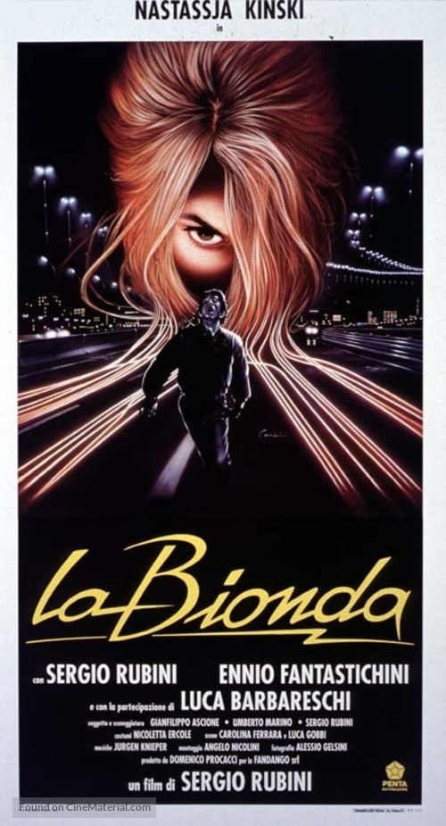 La bionda - Italian Movie Poster