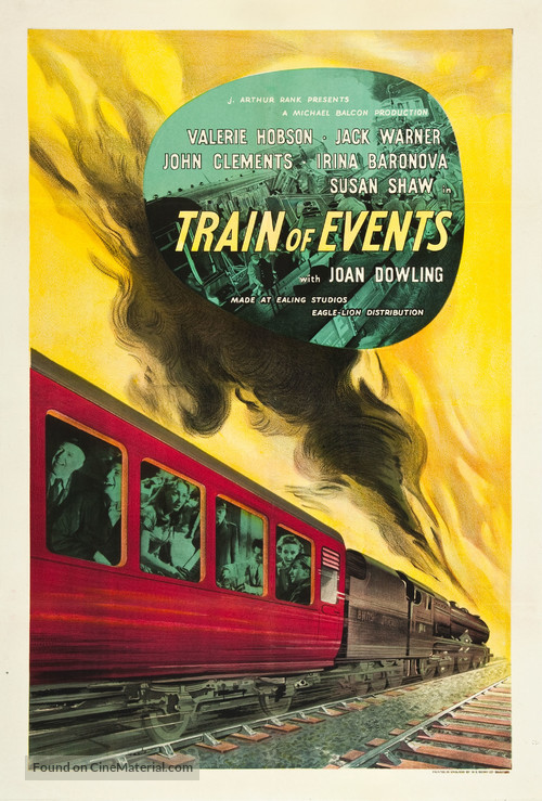 Train of Events - British Movie Poster