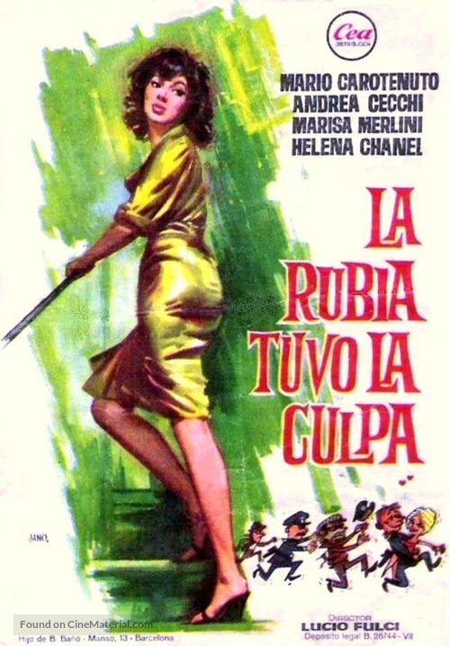 Colpo gobbo all&#039;italiana - Spanish Movie Poster