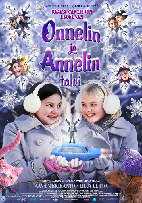 Onnelin ja Annelin talvi - Finnish Movie Poster