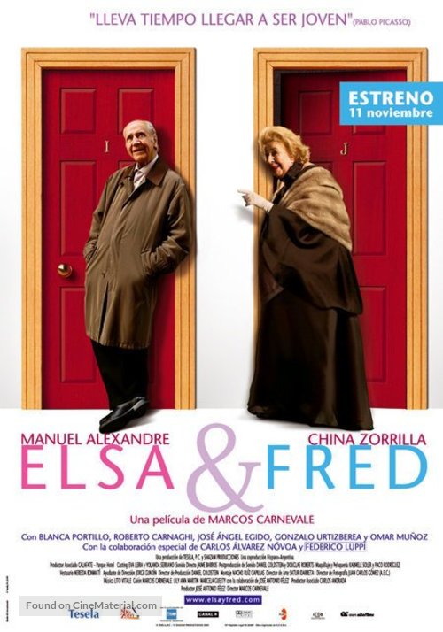 Elsa y Fred - Spanish Movie Poster