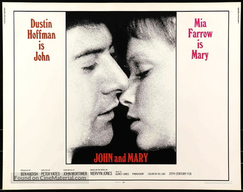 John and Mary - Movie Poster