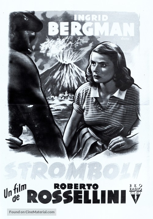 Stromboli - French poster