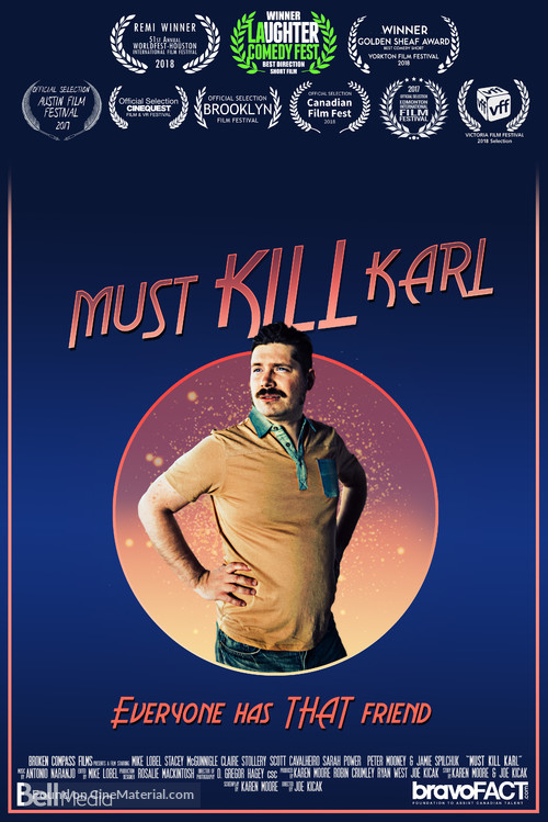 Must Kill Karl - Canadian Movie Poster