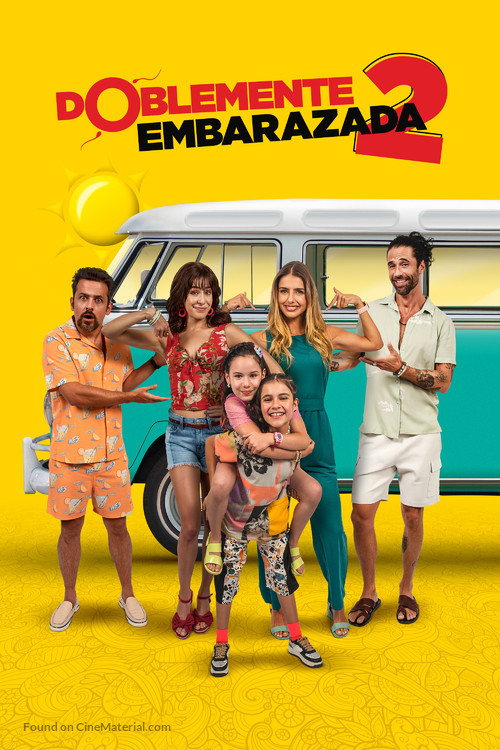 Doblemente Embarazada 2 - Mexican Movie Poster