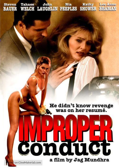 Improper Conduct - DVD movie cover