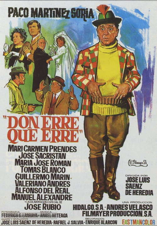 Don Erre que erre - Spanish Movie Poster