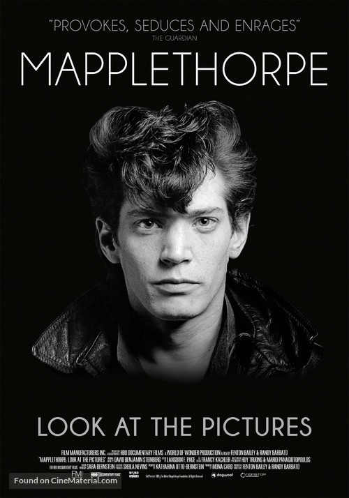 Mapplethorpe: Look at the Pictures - Swedish Movie Poster