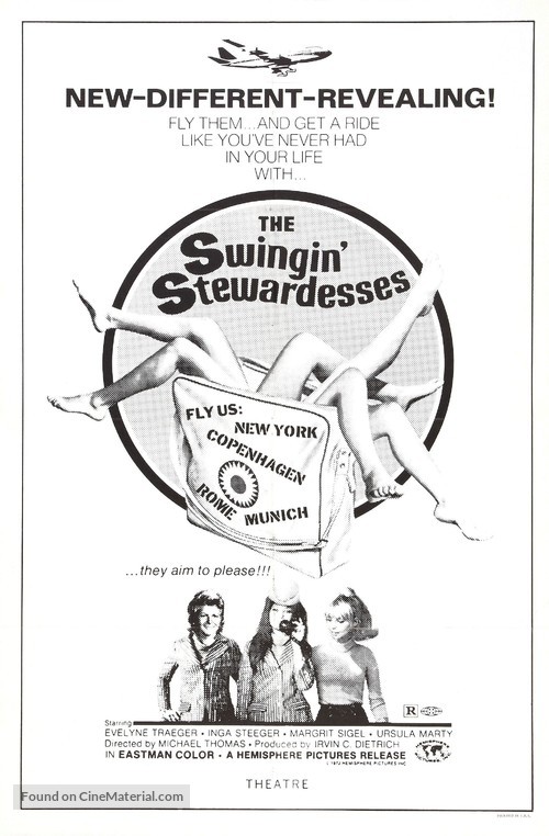 Die stewardessen - Movie Poster