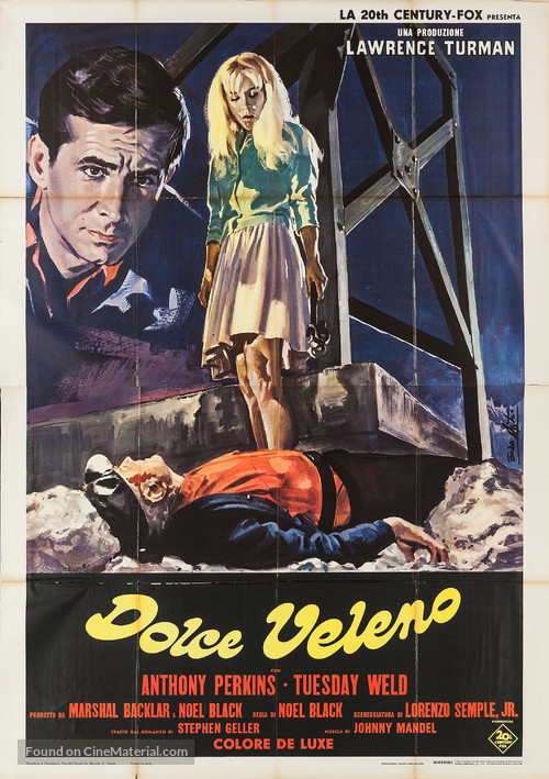 Pretty Poison - Italian Movie Poster