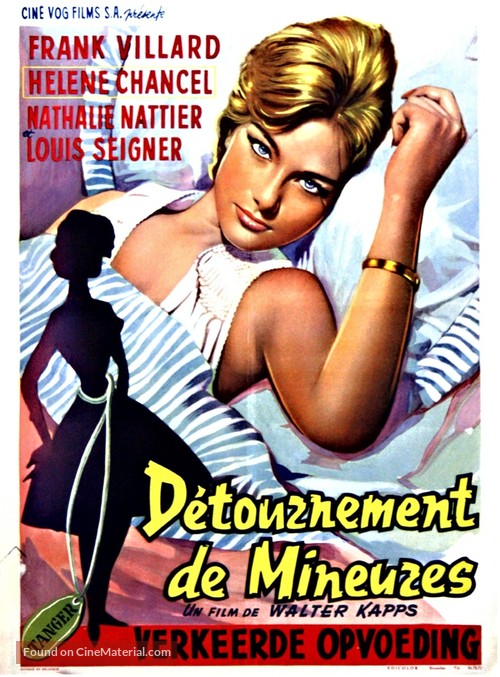 D&eacute;tournement de mineures - Belgian Movie Poster