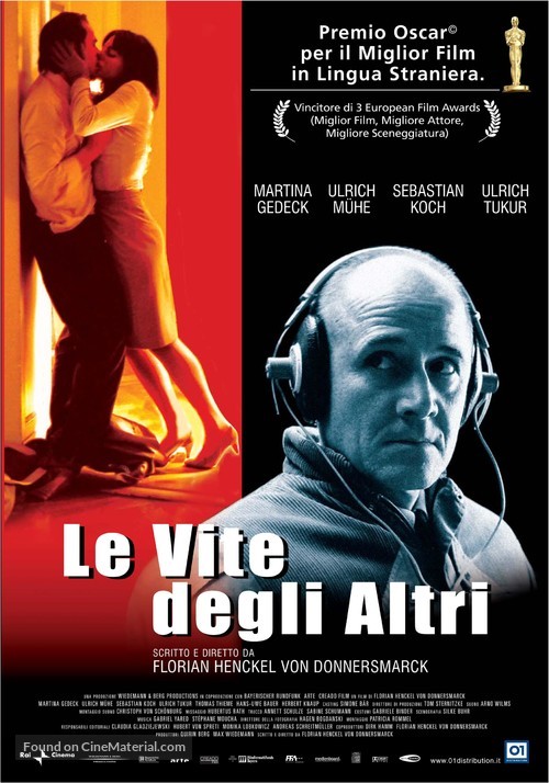 Das Leben der Anderen - Italian Movie Poster
