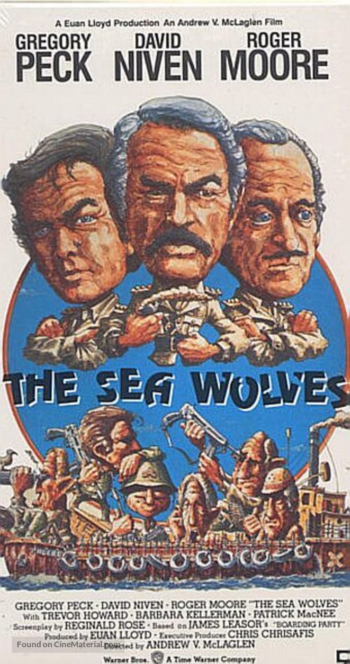 The Sea Wolves - VHS movie cover