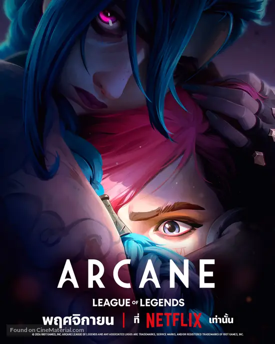 &quot;Arcane: League of Legends&quot; - Thai Movie Poster