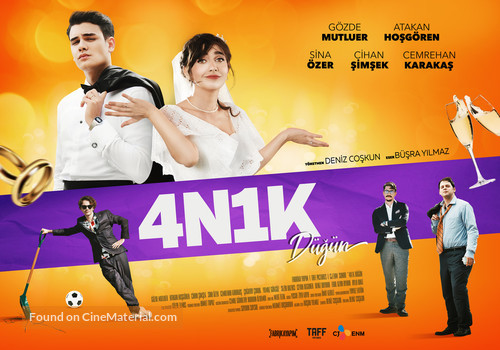 4N1K D&uuml;g&uuml;n - Turkish Movie Poster