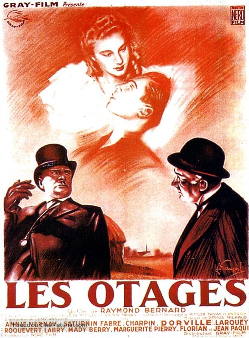 Les otages - French Movie Poster