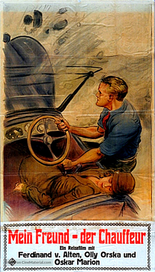 Mein Freund der Chauffeur - German Movie Poster