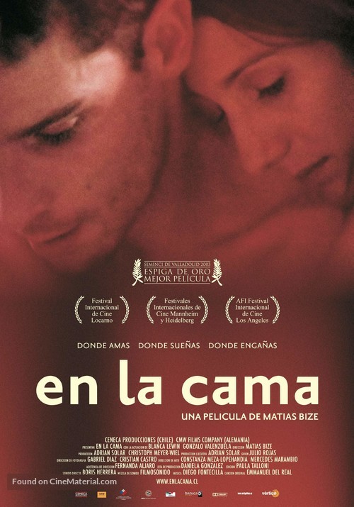 En la cama - Spanish Movie Poster