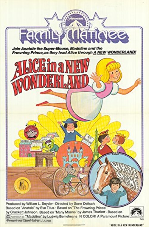 Alice of Wonderland in Paris - Movie Poster