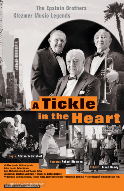 A Tickle in the Heart - German Movie Poster