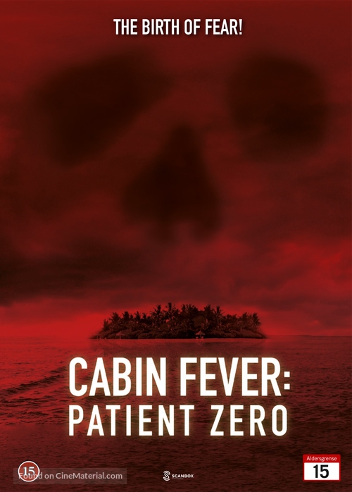 Cabin Fever: Patient Zero - Danish DVD movie cover