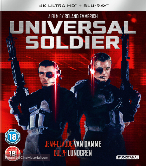 Universal Soldier - British Movie Cover