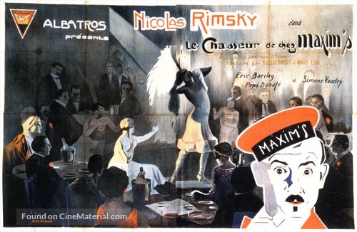 Le chasseur de chez Maxim&#039;s - French Movie Poster