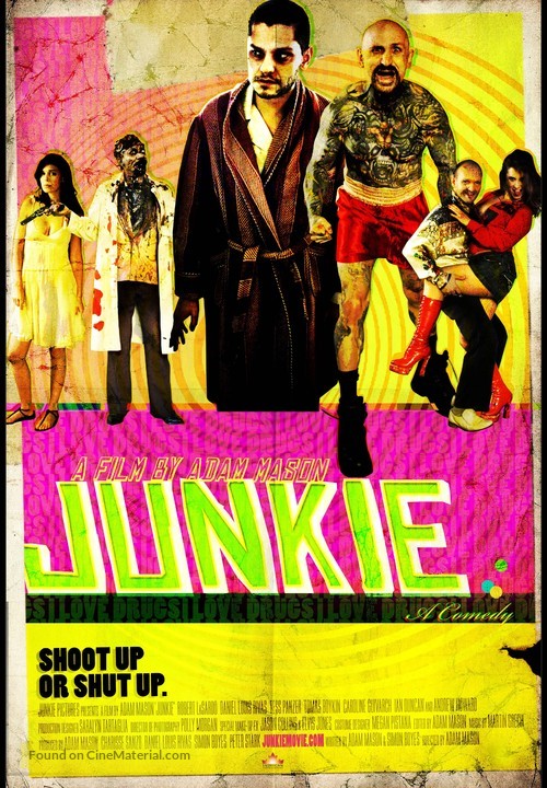 Junkie - Canadian Movie Poster