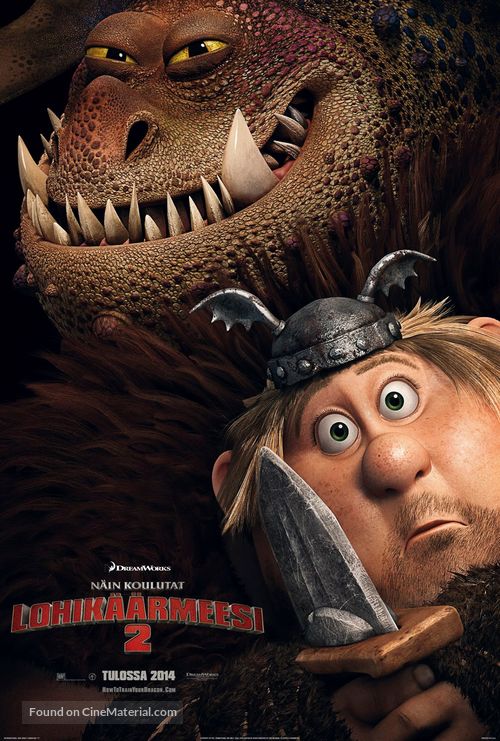 How to Train Your Dragon 2 - Finnish Movie Poster