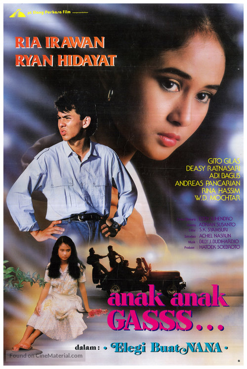 Elegi buat Nana - Indonesian Movie Poster