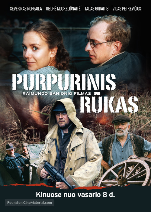 The Purple Mist - Lithuanian Movie Poster