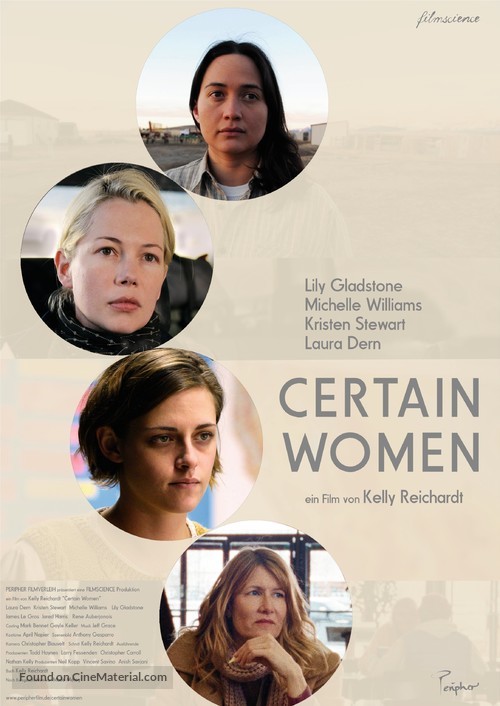 Certain Women - German Movie Poster