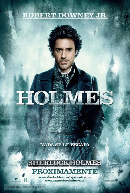 Sherlock Holmes - Argentinian Movie Poster