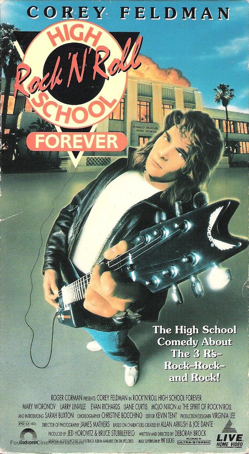 Rock &#039;n&#039; Roll High School Forever - VHS movie cover