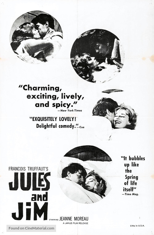 Jules Et Jim - Movie Poster
