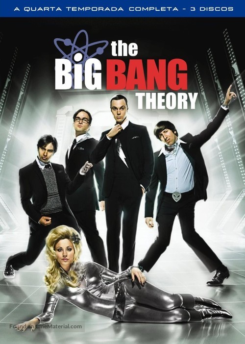 &quot;The Big Bang Theory&quot; - Brazilian DVD movie cover