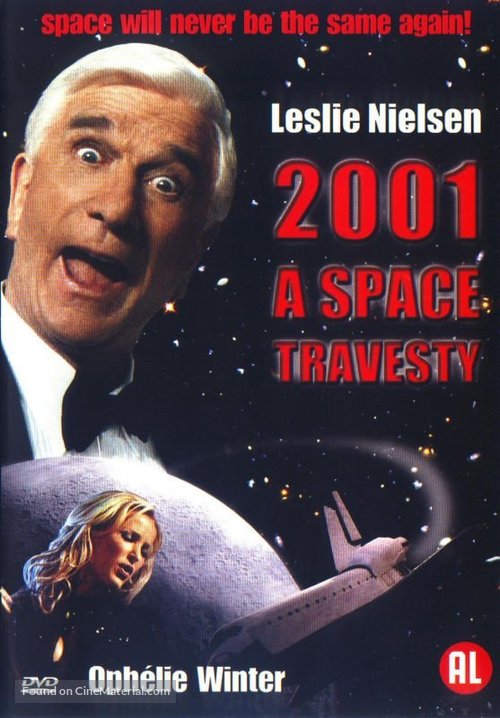 2001: A Space Travesty - Dutch Movie Cover