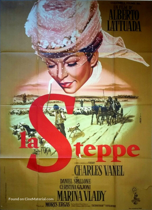 La steppa - French Movie Poster