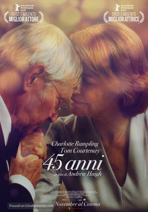 45 Years - Italian Movie Poster