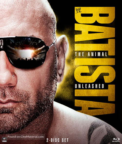 WWE Batista: The Animal Unleashed - Blu-Ray movie cover