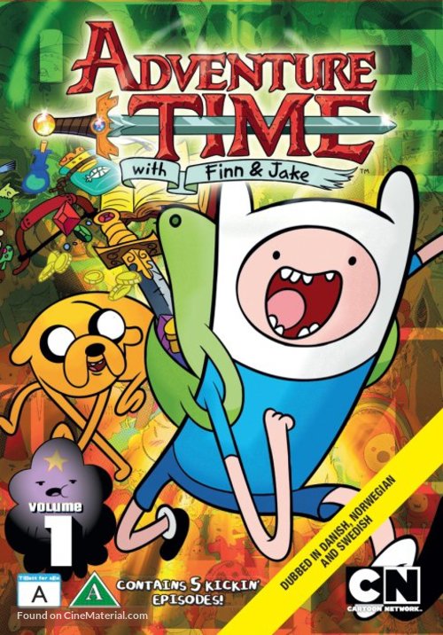 &quot;Adventure Time with Finn and Jake&quot; - Danish Movie Cover