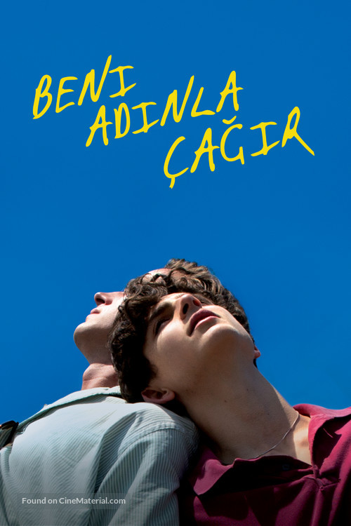 Call Me by Your Name - Turkish Video on demand movie cover
