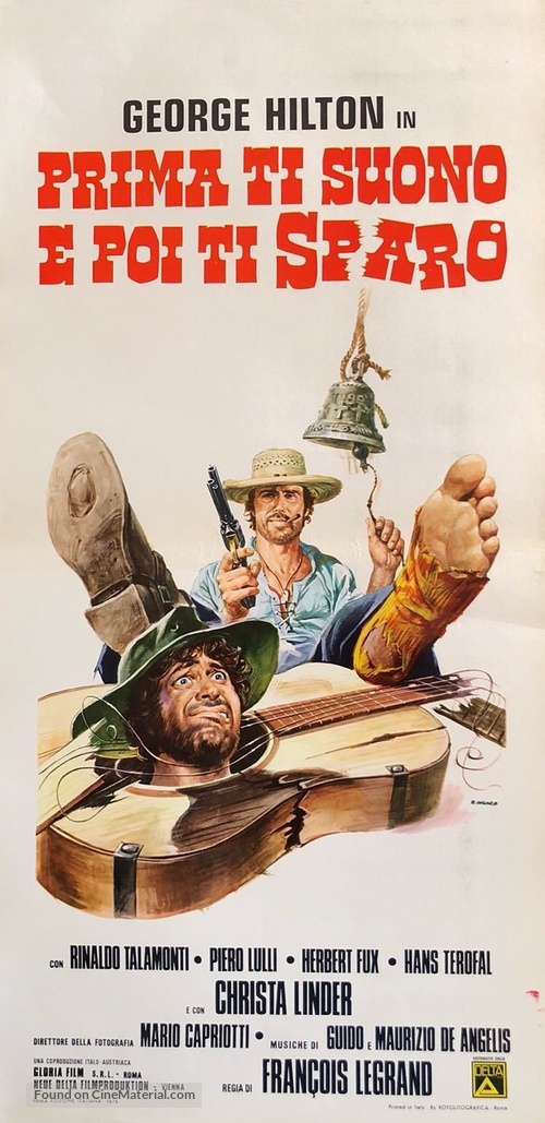 Der Kleine Schwarze mit dem roten Hut - Italian Movie Poster