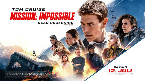Mission: Impossible - Dead Reckoning Part One - Norwegian Movie Poster