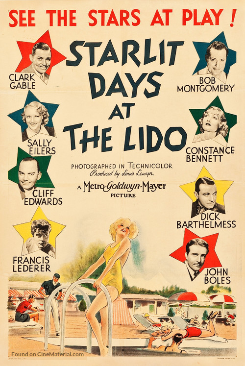 Starlit Days at the Lido - Movie Poster