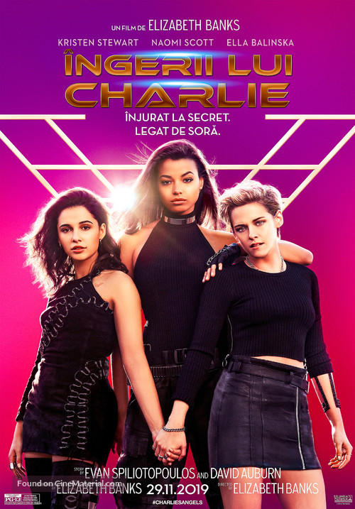 Charlie&#039;s Angels - Romanian Movie Poster