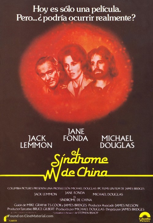 The China Syndrome - Spanish Movie Poster