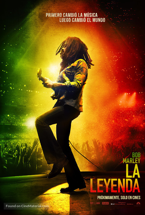 Bob Marley: One Love - Mexican Movie Poster