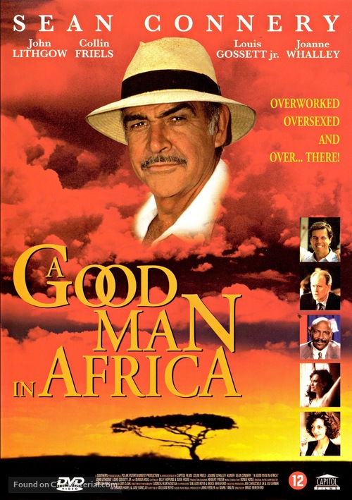 A Good Man in Africa - Dutch DVD movie cover