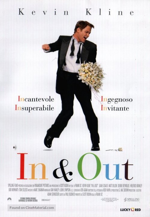 In &amp; Out - Italian Movie Poster